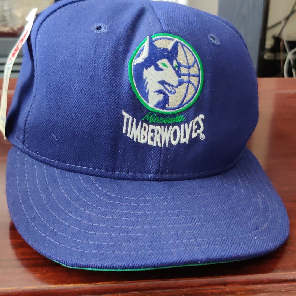 Vintage Timberwolves basketball cap